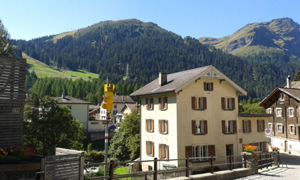 Foto uit de regio Zwitserse Alpen