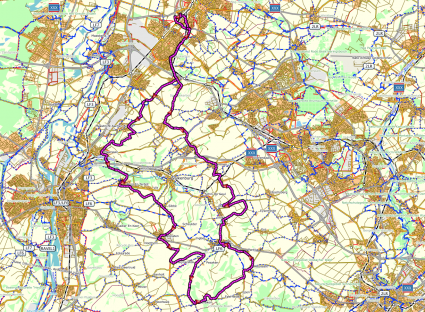 Route van deze toch op de kaart