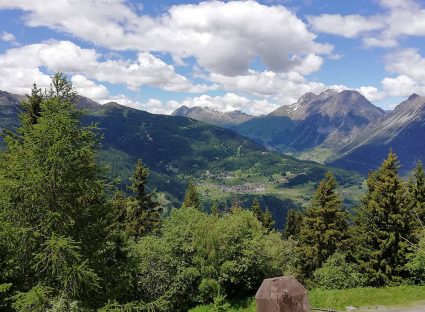 uitzicht vanaf bormio 2000