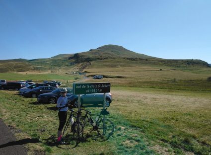 Op de top van de Col de la Croix St Robert