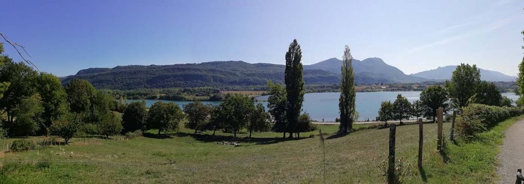 Uitzicht op het Lac du lit au Roi