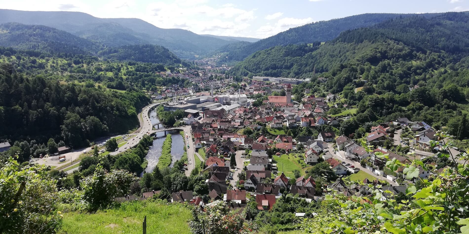 Uitzicht vanaf Eberstein